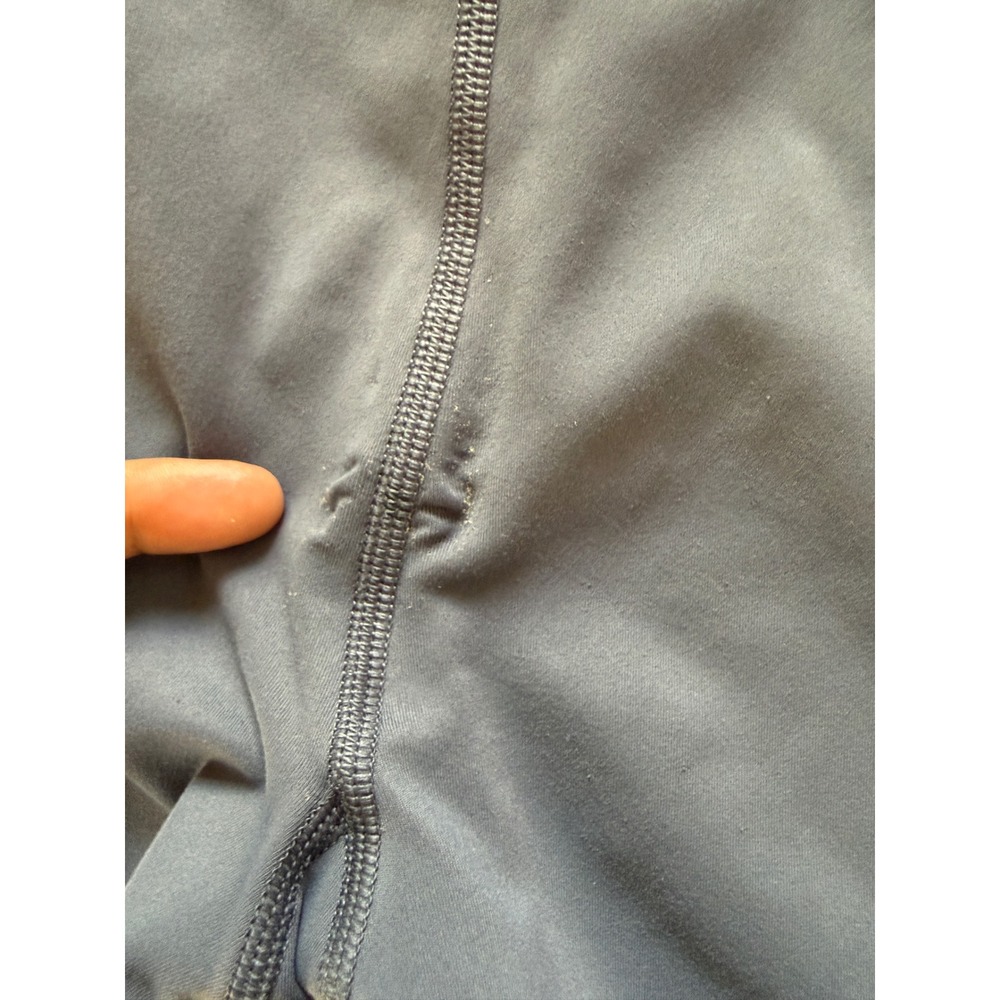 Vuori Womens Studio Pocket Biker Shorts High Rise Ribbed Waistband Size S Gym - Picture 9 of 9
